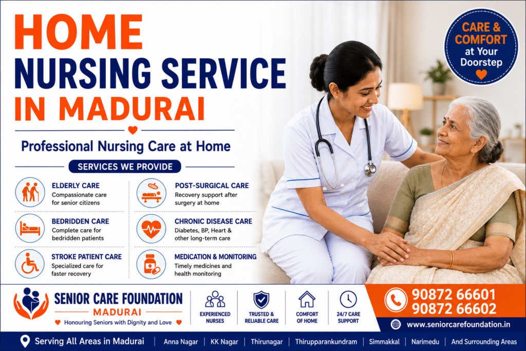 Home Nursing Service in Madurai 10 Reasons Families Choose Us 1 home nursing service madurai